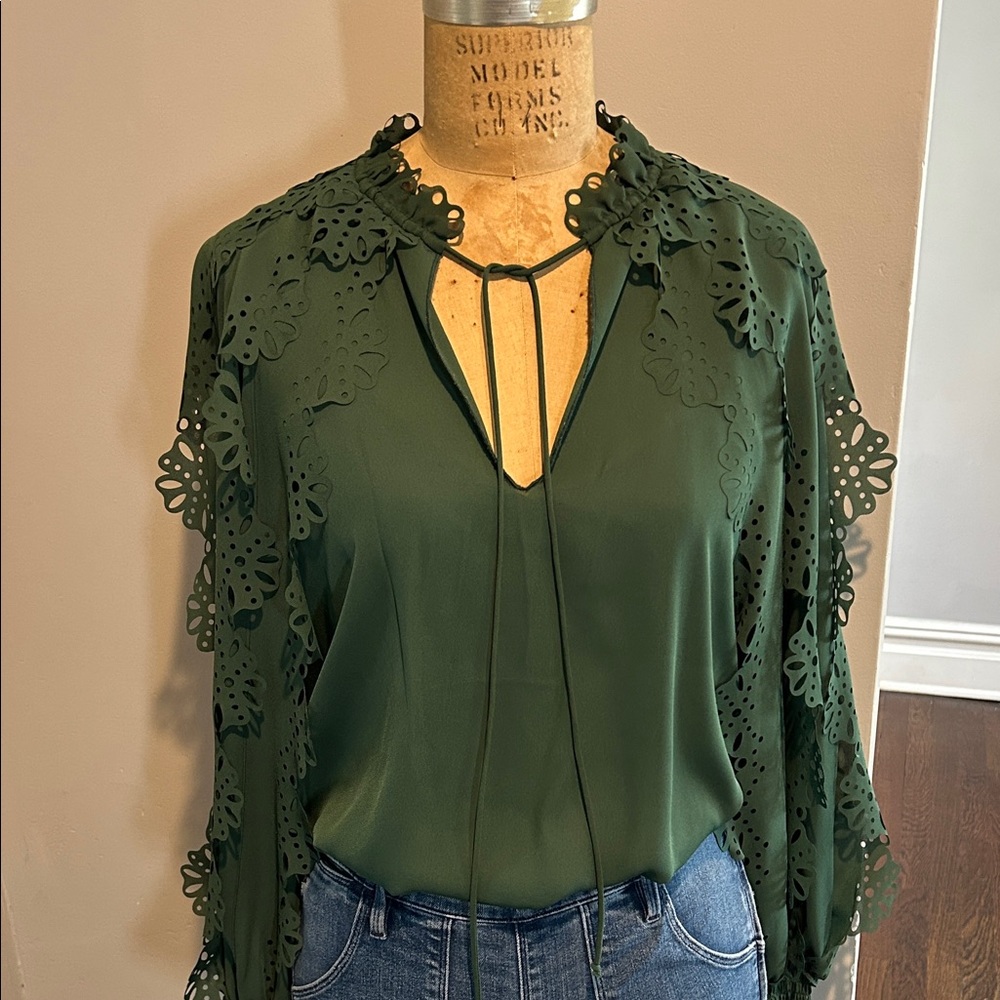 See By Chloe ruffled sleeve blouse
